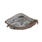 Myra Frontier Trail Embossed Leather Crossbody Bag Western Hairon Purse with Adjustable Leather Strap