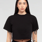 Womens Garment Dye Crop Top