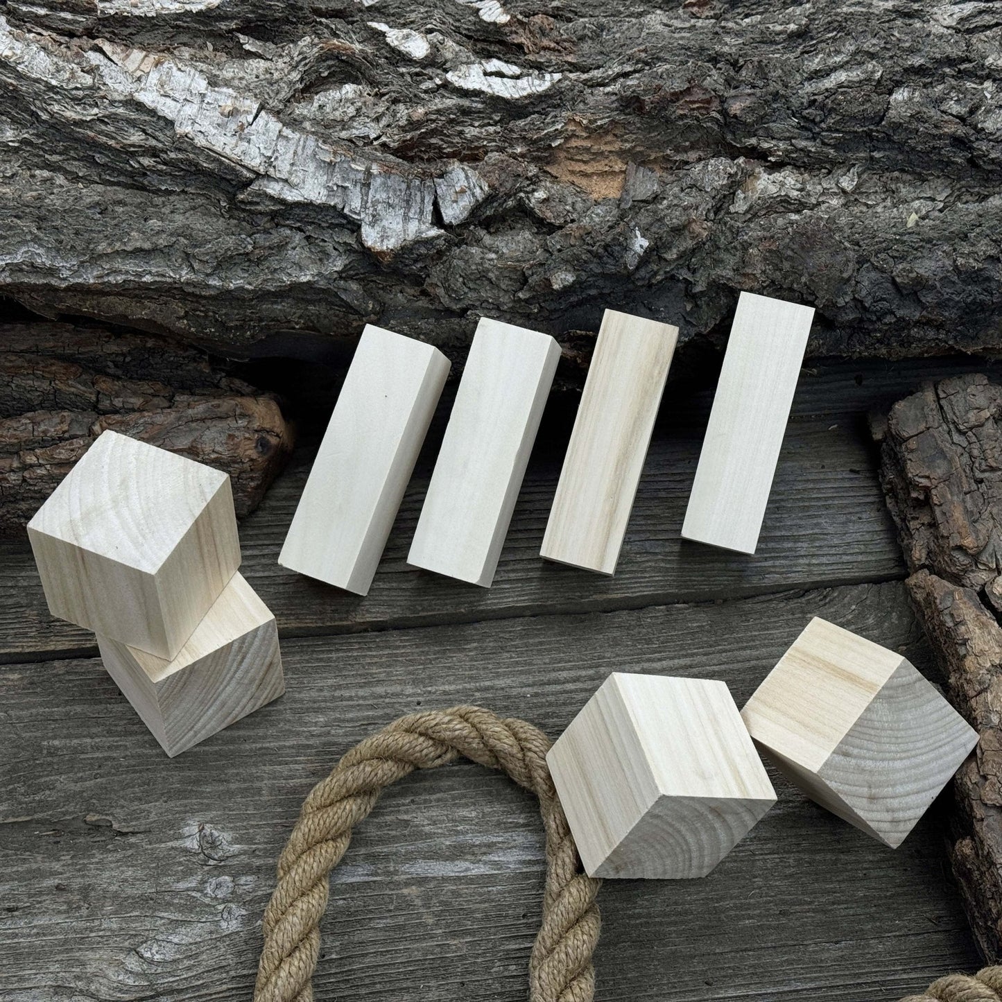 Set of 16 Linden Wood Carving Blanks