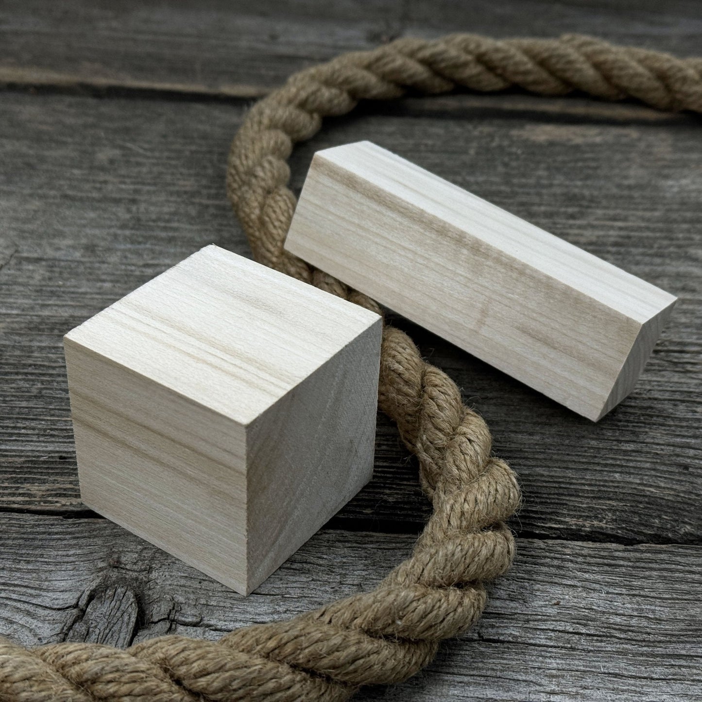 Set of 16 Linden Wood Carving Blanks