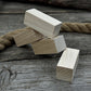Set of 6 Linden Wood Carving Blanks, 5 × 2 × 2 cm (1.97 × 0.79 × 0.79 in)