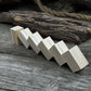 Set of 6 Linden Wood Carving Blanks, 5 × 3 × 3 cm (1.97 × 1.18 × 1.18 in)