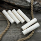 Set of 6 Round Linden Wood Carving Blanks