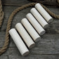 Set of 6 Round Linden Wood Carving Blanks