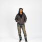 Garment Dye Zip Up Fleece