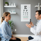 Tech-Med Snellen Eye Chart for 20 ft Vision Testing - 22" L x 11" W