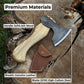 Small Carving Axe with Leather Sheath, 0.47 kg (1 lb)