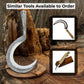Small Sickle with Forged Handle, 9 cm (3.54 inches)