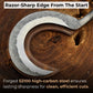 Small Sickle with Forged Handle, 9 cm (3.54 inches)