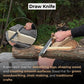 Small Straight Drawknife, 14.5 cm (5.7 inches) Cutting Edge