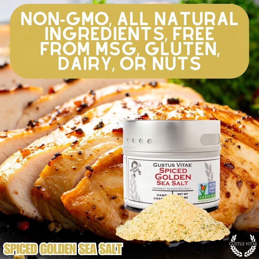 Spiced Golden Sea Salt