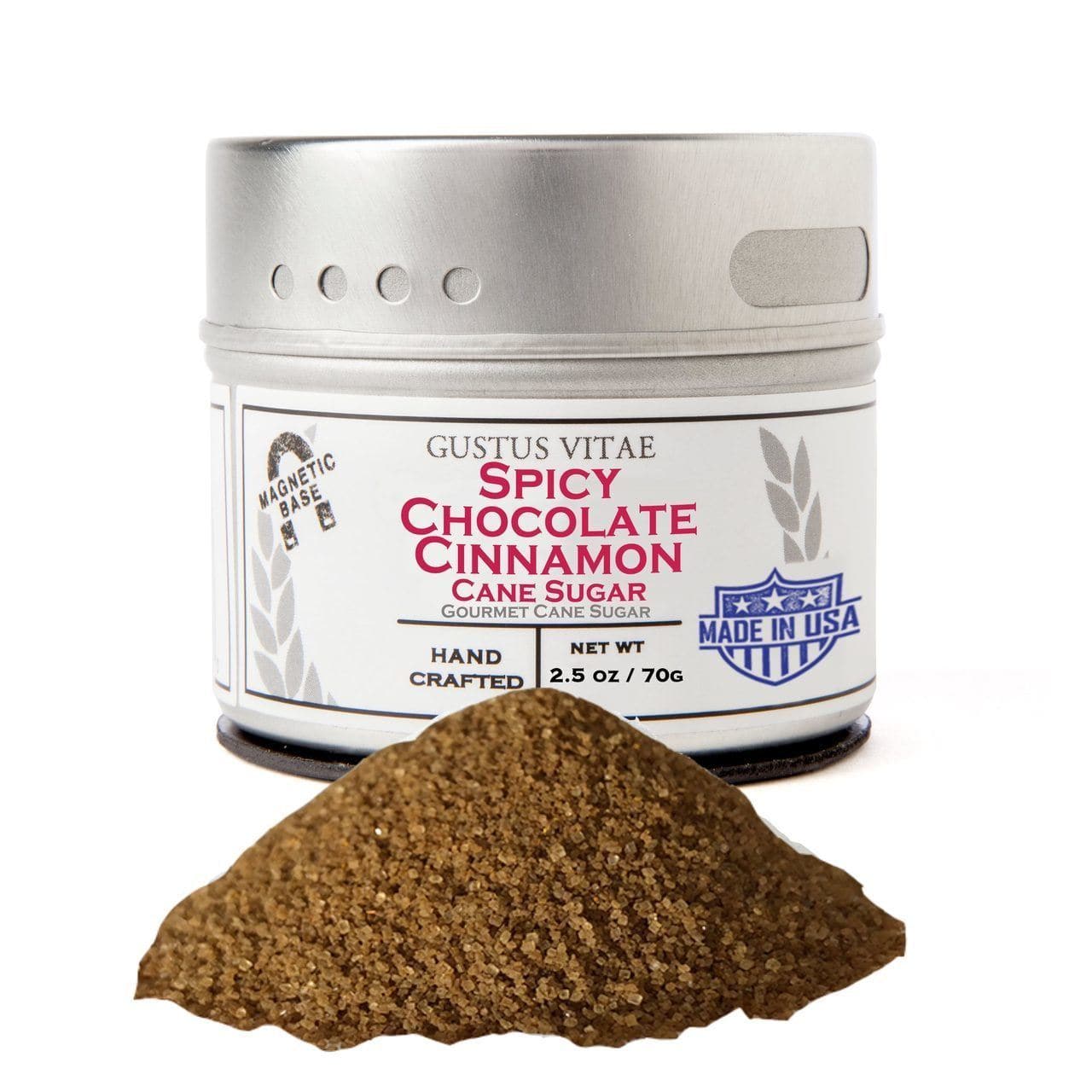 Spicy Chocolate Cinnamon Cane Sugar