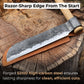 Splitting Froe with Wooden Mallet