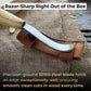 Spoon Carving Hook Knife, ⌀6 cm (2.36 inches) with Leather Case