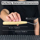 Spoon Carving Hook Knife, ⌀6 cm (2.36 inches) with Leather Case