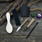 Spoon Carving Kit – Full Carving Set with Safety Tape & Polishing Tools