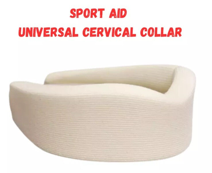 Sportaid Cervical Collar Universal - 12" to 22" Adjustable Neck Support