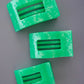 Spring Splash Large Flat Rectangle Hair Clip