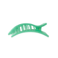 Spring Splash Medium Flat Rectangle Hair Clip