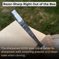 Straight Carving Gouge with Palm Handle – 12 mm (0.47 inches)