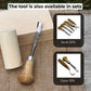 Straight Carving Gouge with Palm Handle – 12 mm (0.47 inches)