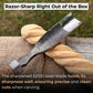 Straight Gouge (Rounded Chisel), 10 - 45 mm (0.4 - 1.8 inches)