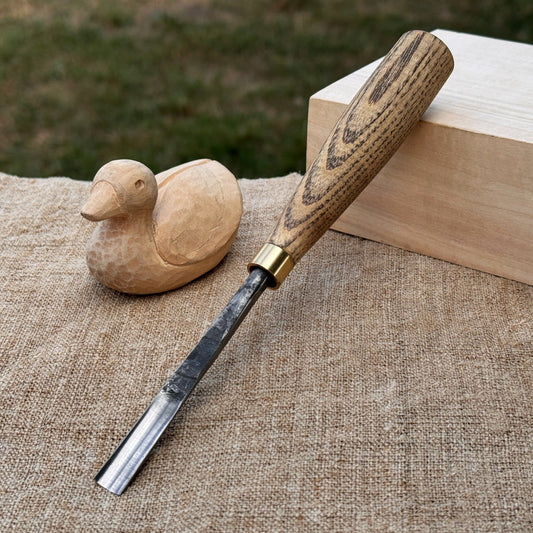 Straight Wood Carving Gouge, 5 - 12 mm (0.20 - 0.47 inches)