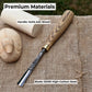 Straight Wood Carving Gouge, 5 - 12 mm (0.20 - 0.47 inches)