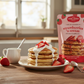 Miss Jones Baking Co Strawberries & Cream Pancake & Waffle Mix 11.92 Oz Pack of 6