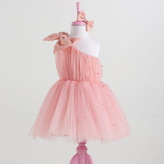 Cindy Rose Gold Party Dress