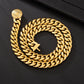 The King - 12mm Cuban Link Chain in 18K Gold Plated by Bling Proud | Urban Jewelry Online Store