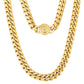 The King - 12mm Cuban Link Chain in 18K Gold Plated by Bling Proud | Urban Jewelry Online Store