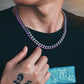 The Rainbow Bridge® - 10mm Rainbow Miami Cuban Link Chain by Bling Proud | Urban Jewelry Online Store