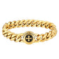 The Strength - 12mm Cuban Link Bracelet in 18K Gold Plated by Bling Proud | Urban Jewelry Online Store