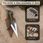 Throwing Knife with Leather Sheath, 16 cm (6.3 inches)
