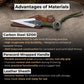 Throwing Knife with Leather Sheath, 16 cm (6.3 inches)