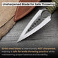 Throwing Knife with Leather Sheath, 19 cm (7.48 inches)