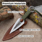Throwing Knife with Leather Sheath, 19 cm (7.48 inches)