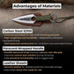 Throwing Knife with Leather Sheath, 19 cm (7.48 inches)