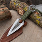 Throwing Knife with Leather Sheath, 19 cm (7.48 inches)