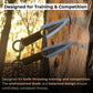 Throwing Knife with Leather Sheath, 19 cm (7.48 inches)