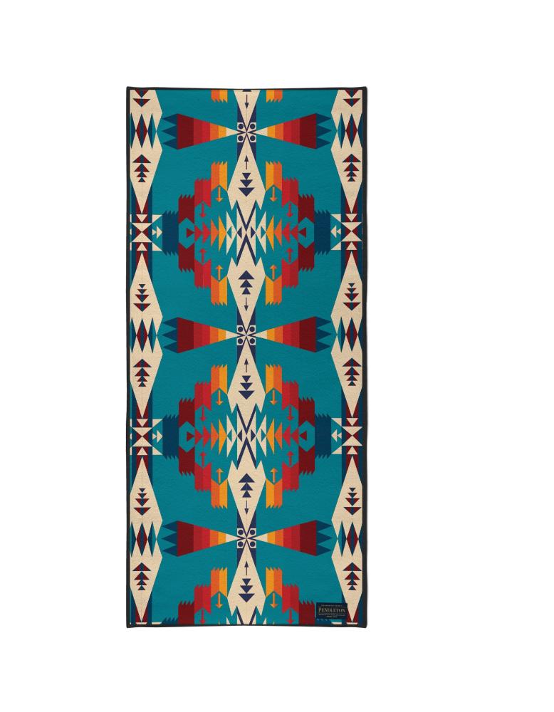 Yoga Towel Pendleton Tucson Turquoise by Yune Yoga