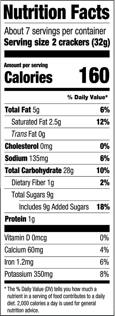 Kinnikinnick Graham-Style Gluten-Free Crackers (Pack of 6 - 8 Oz.)