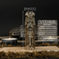 Vidar Figurine – 14 cm (5.7 inches) Hand-Carved Wooden Statue of the Norse God of Vengeance