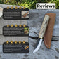 Whittling Sloyd Knife with Leather Sheath, 7.5 cm (2.95 inches) Blade