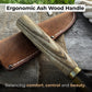 Whittling Sloyd Knife with Leather Sheath, 7.5 cm (2.95 inches) Blade
