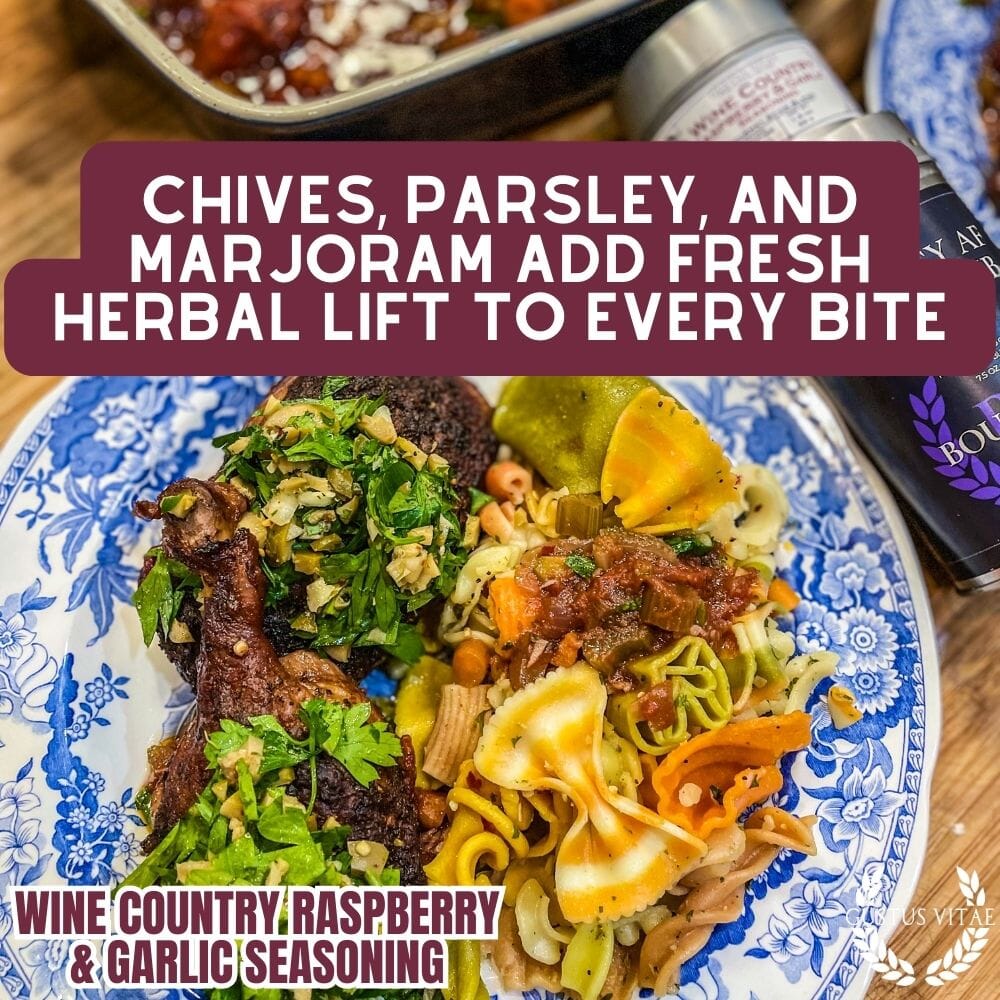 Wine Country Raspberry & Garlic Seasoning