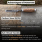 Wood Carving Chisel, 10 - 50 mm (0.39 - 1.97 inches)