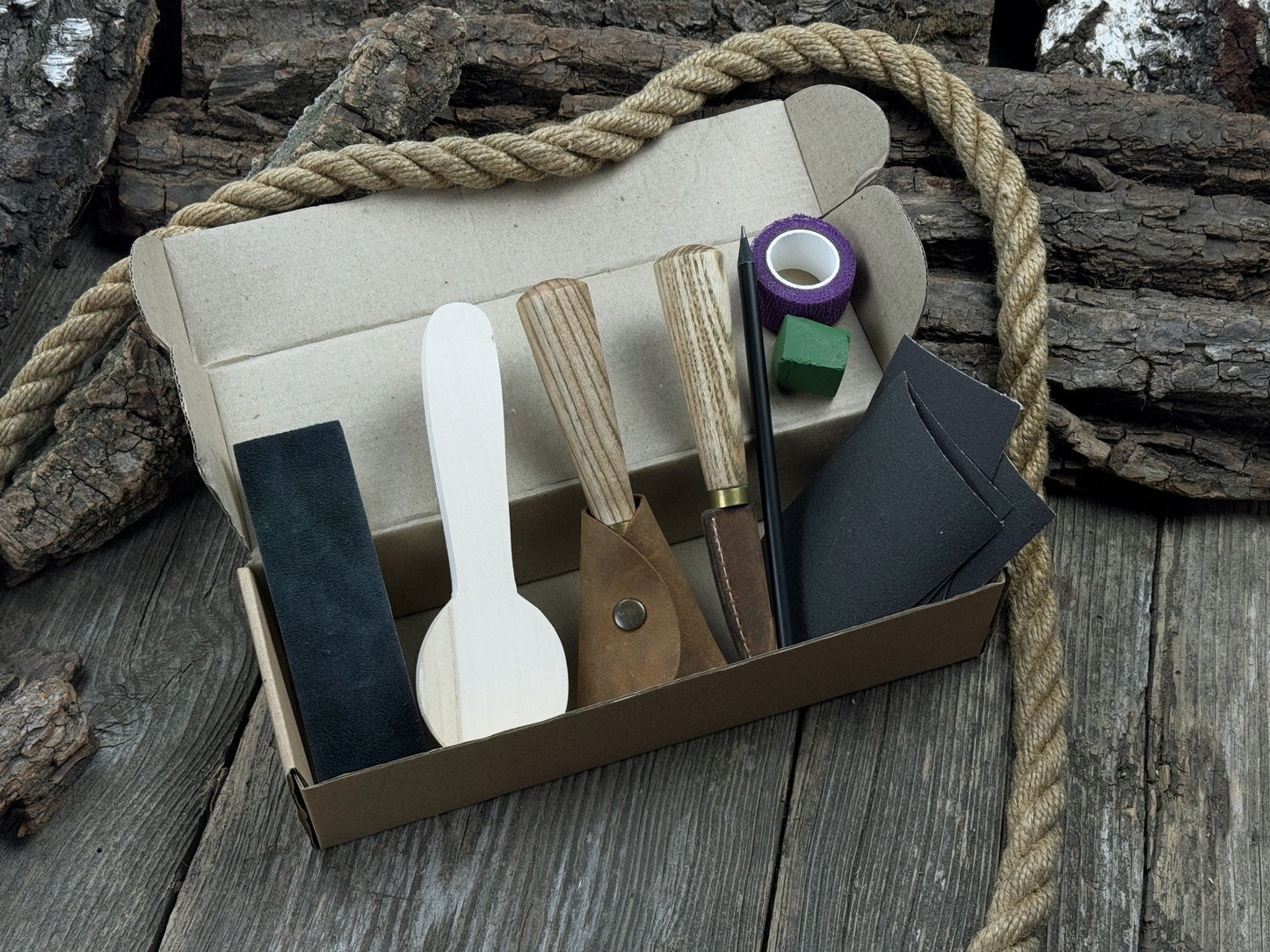 Wood Whittling Kit For Beginners – Spoon Carving Edition