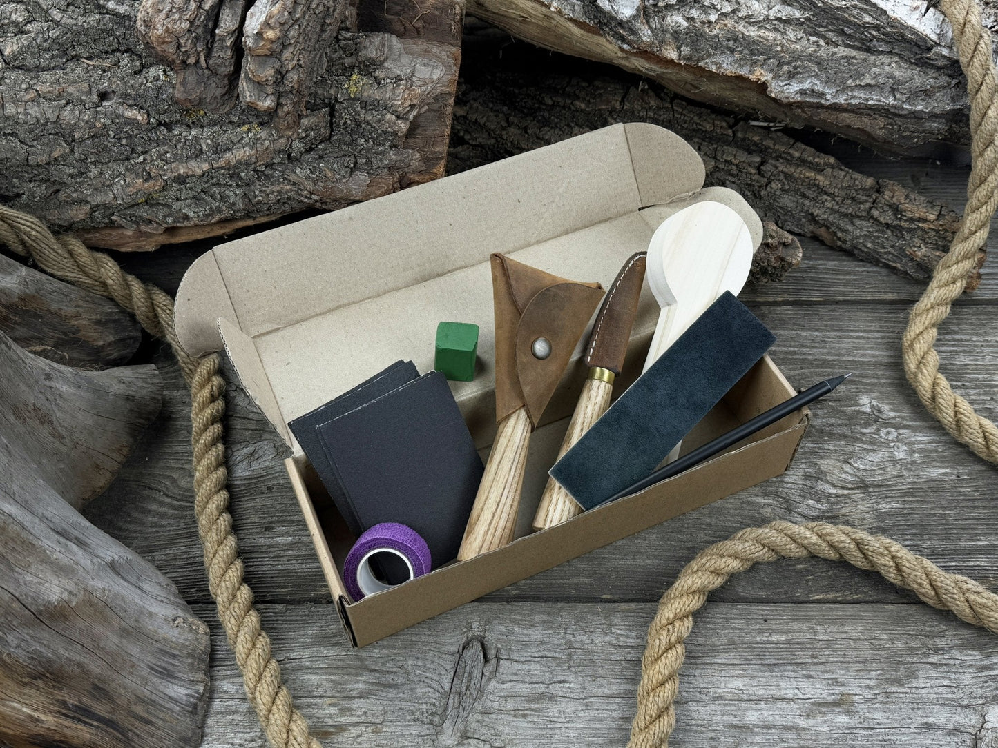 Wood Whittling Kit For Beginners – Spoon Carving Edition